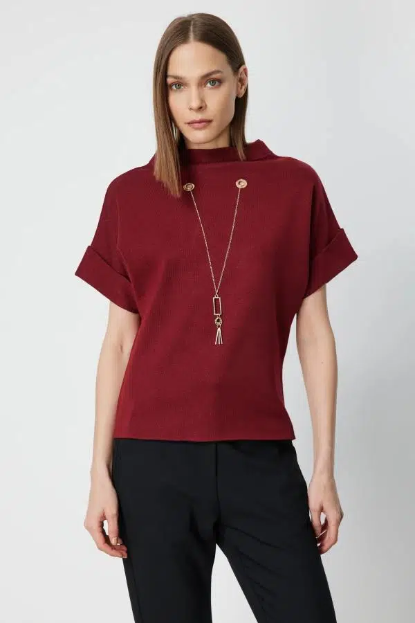 65340 ONTEKS KAZAK KISA KOL - BORDO