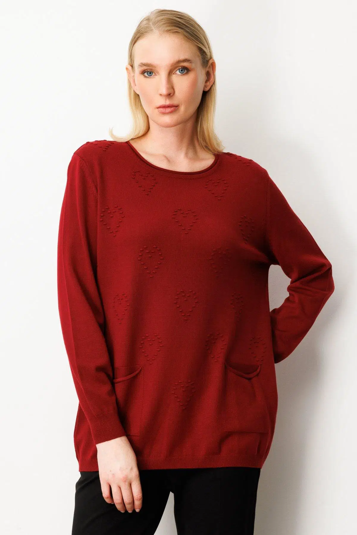 65344 ONTEKS KAZAK CEPLİ ARKASI DÜĞMELİ