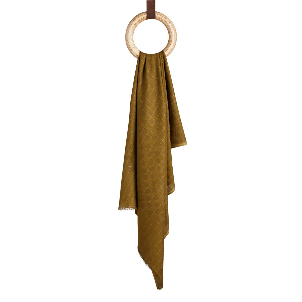 6765 QOZA ŞAL KARE SİMLİ - HAKİ