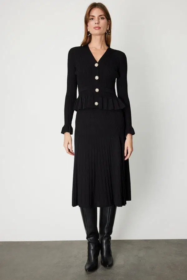 69201 ONTEKS ETEK ASTARLI MİDİ TRİKO