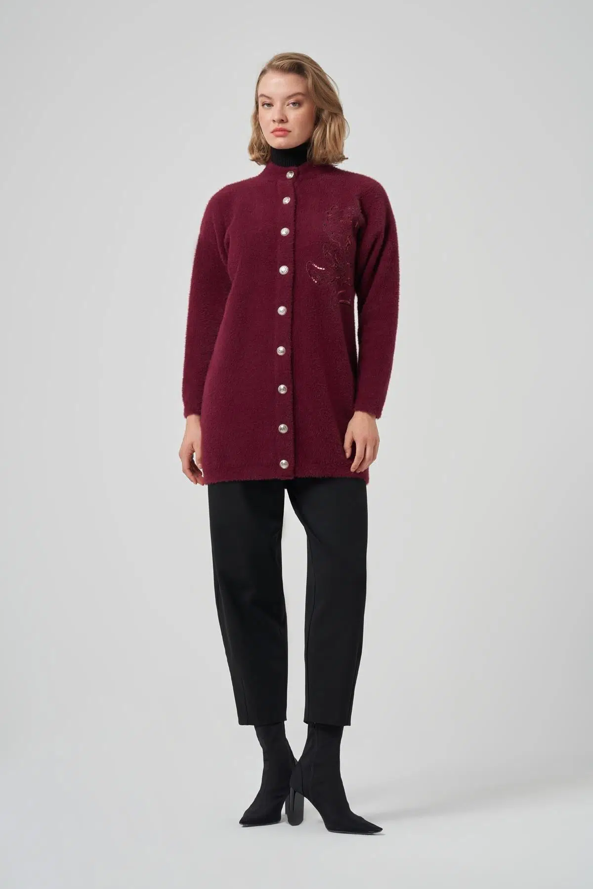 7007 NUSS PUL NAKIŞLI UZUN HIRKA