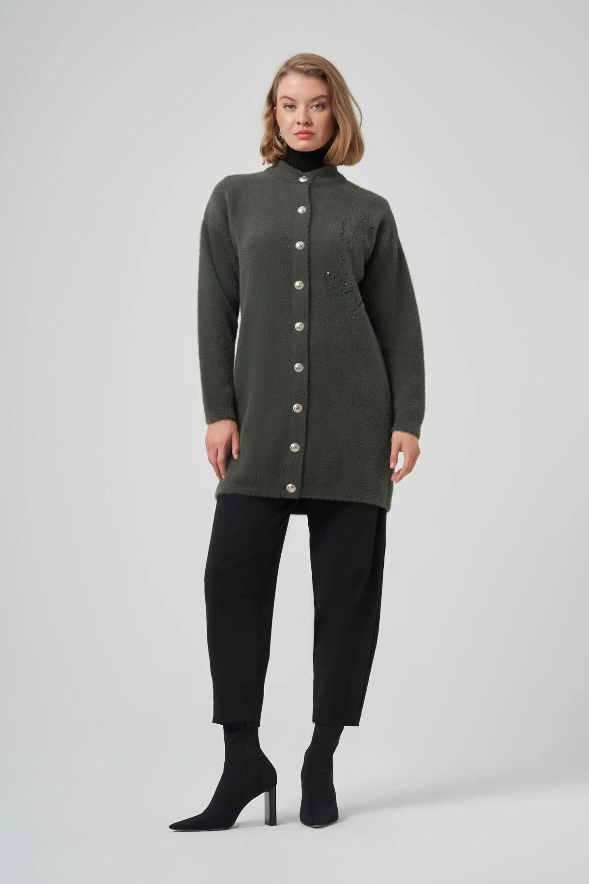 7007 NUSS PUL NAKIŞLI UZUN HIRKA