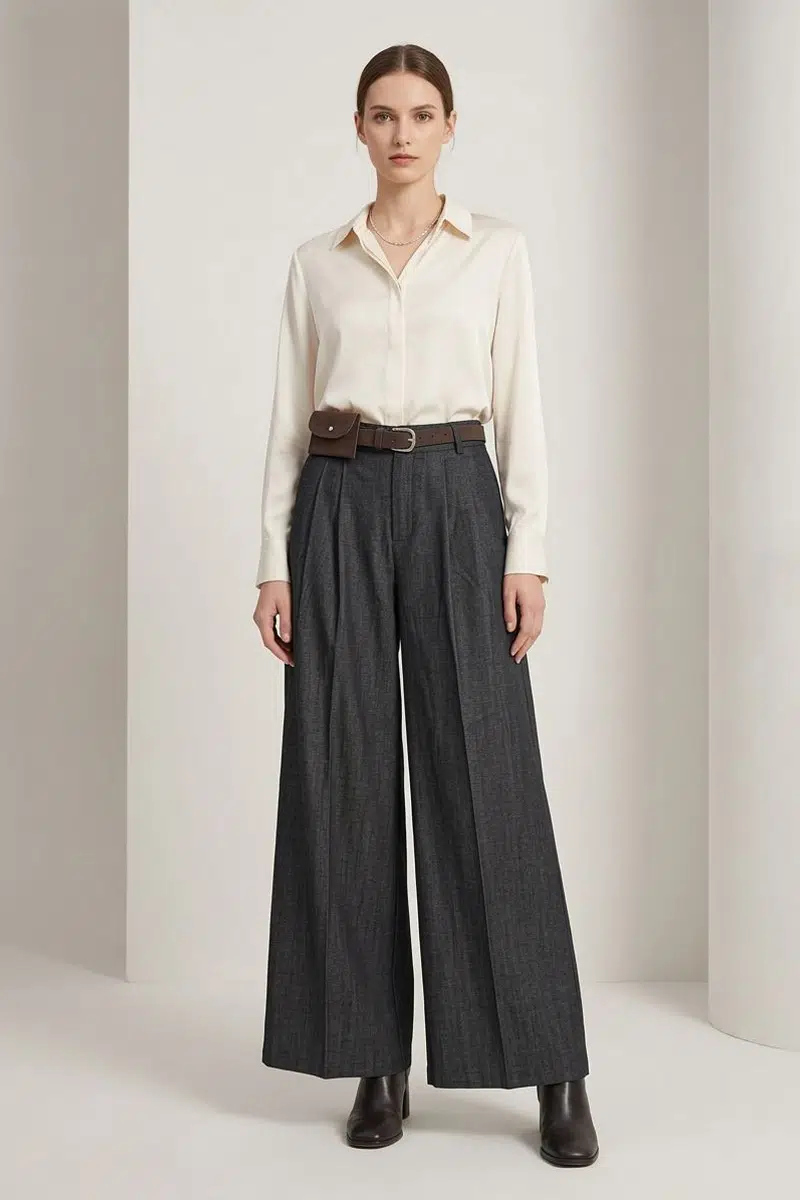 70113 ONTEKS PANTOLON - SİYAH