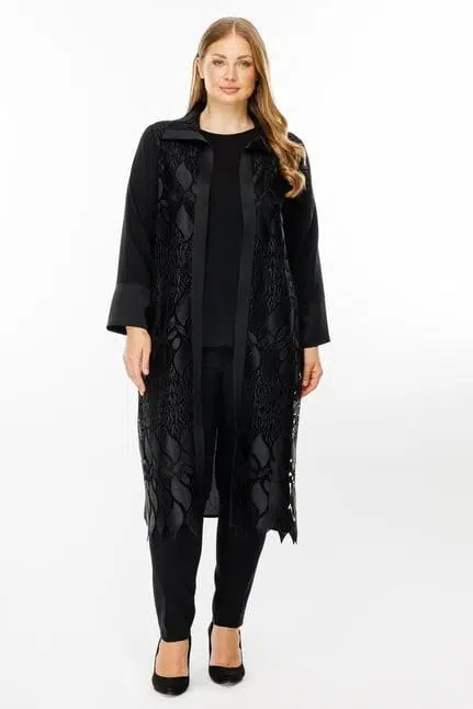 7018 GİLDA ÖN BEDENİ GÜPÜR DANTELLİ İKİLİ UZUN KAP