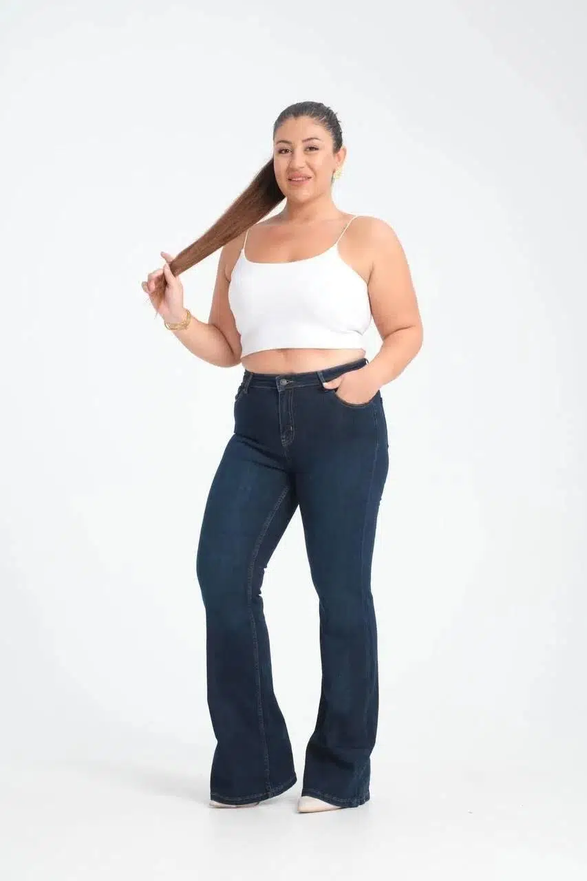 7161 LACARİNO PANTOLON ALICE - DARK BLUE