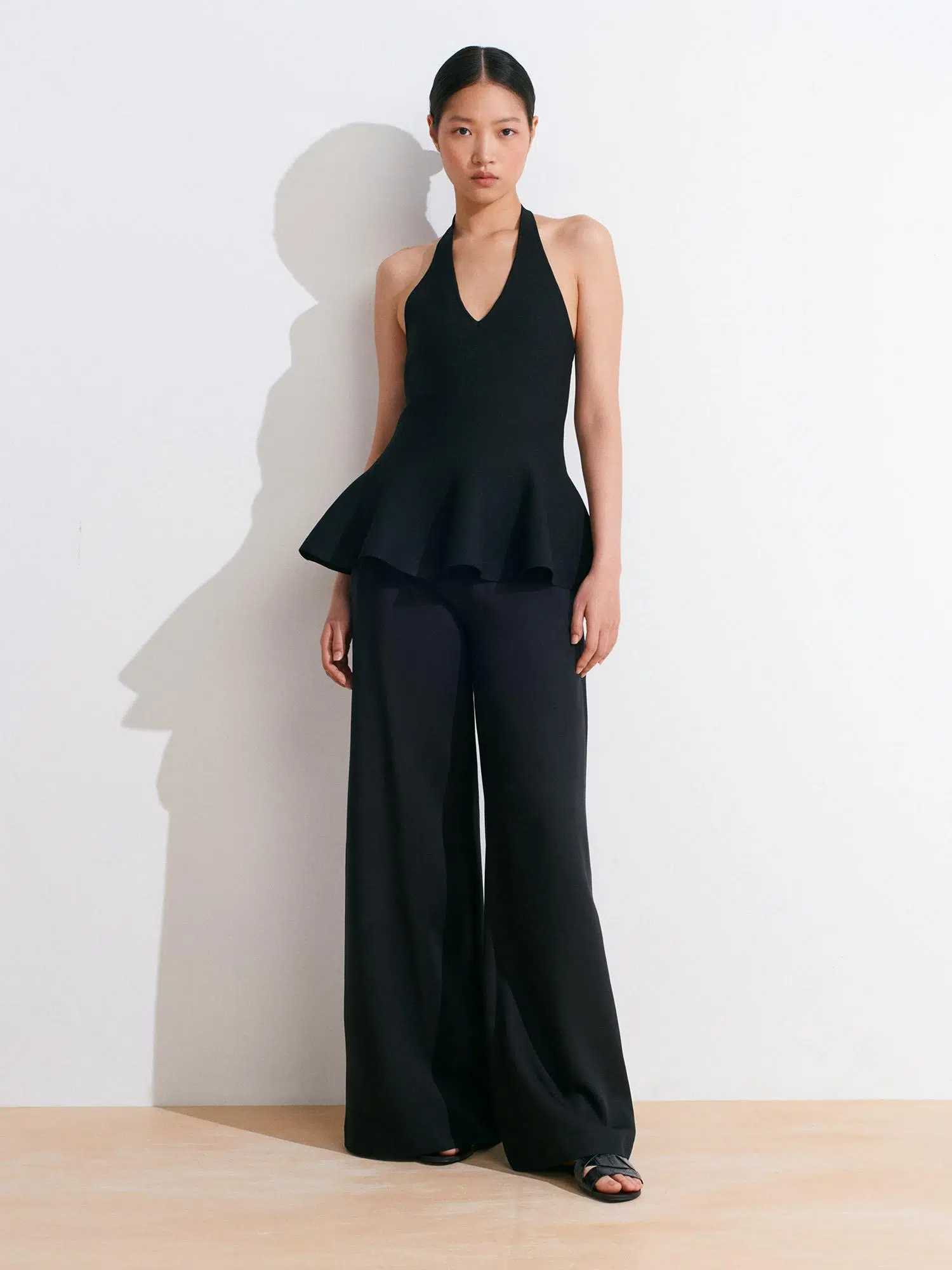 72145 DİLVİN DÖKÜMLÜ PALAZZO PANTOLON