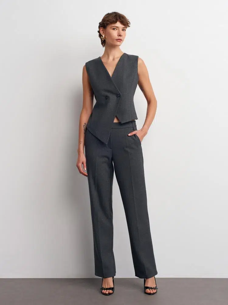 72187 DİLVİN DÜŞÜK BEL PANTOLON