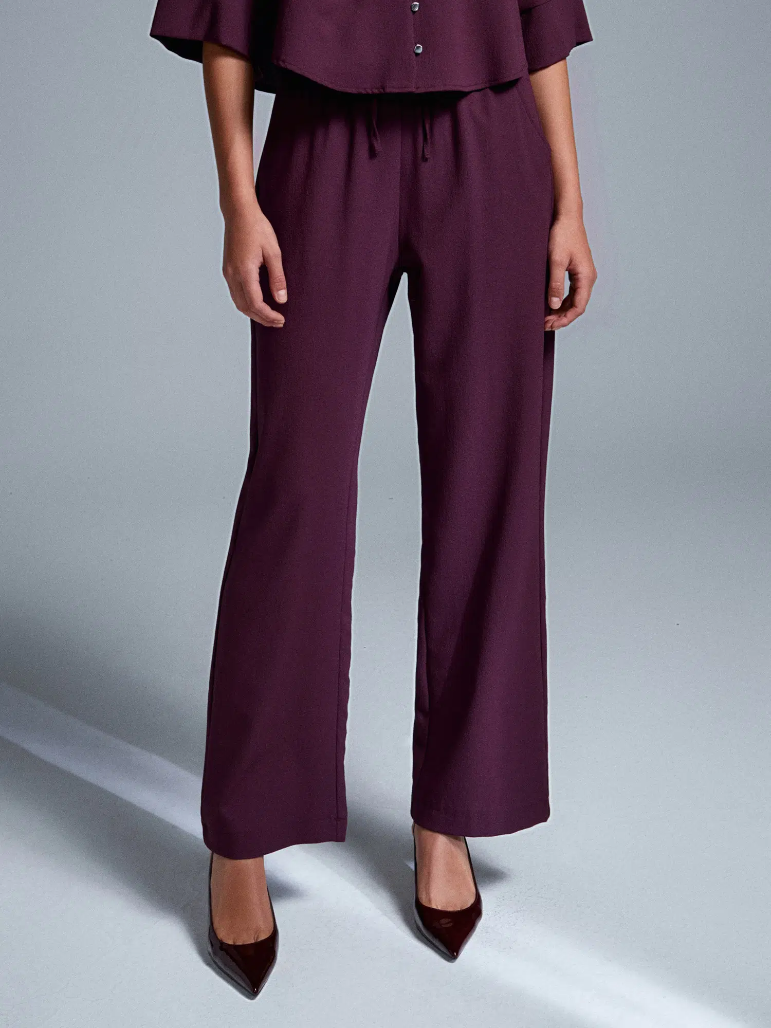 72195 DİLVİN PİJAMA PANTOLON - BORDO