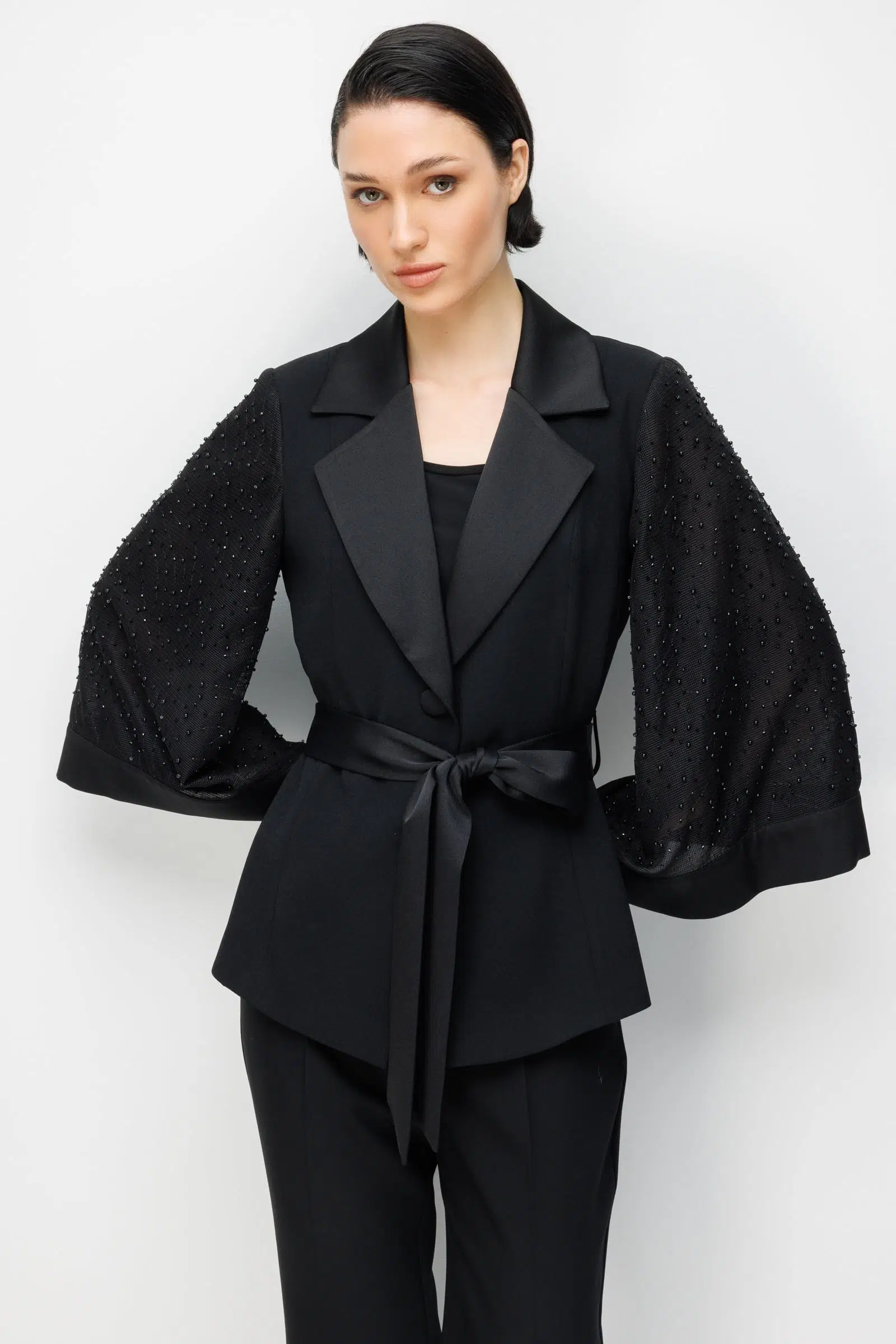 75012 MODAİLGİ MONA YAKA İKİ DÜĞMELİ CEP KAPAKLI TAKIM