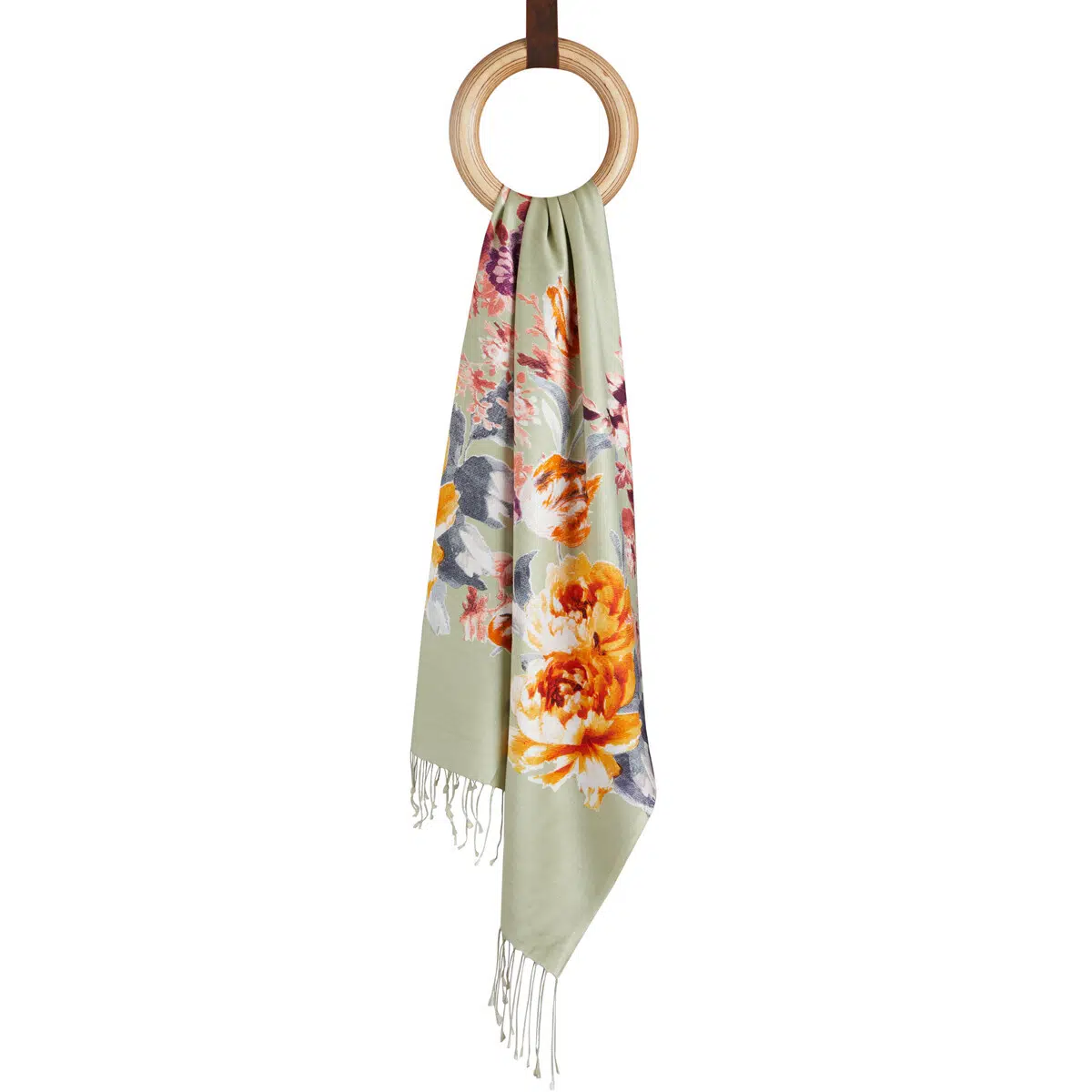 7776 QOZA ŞAL İPEK EMPİRME