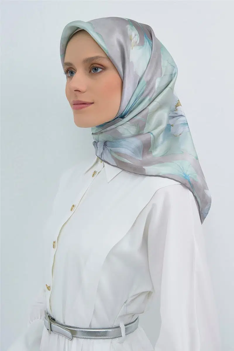 9505 ARMİNE SAF İPEK EŞARP - 31