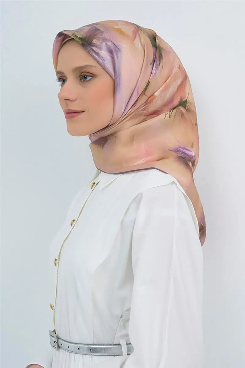 9515 ARMİNE SAF İPEK EŞARP - 84