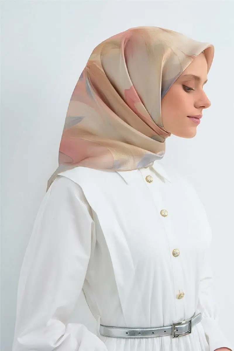 9519 ARMİNE SAF İPEK EŞARP - 04