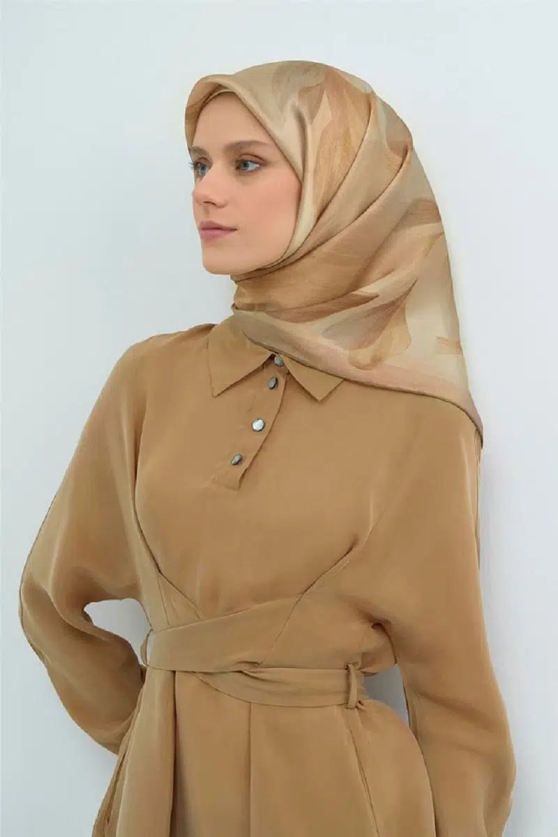 9519 ARMİNE SAF İPEK EŞARP - 85