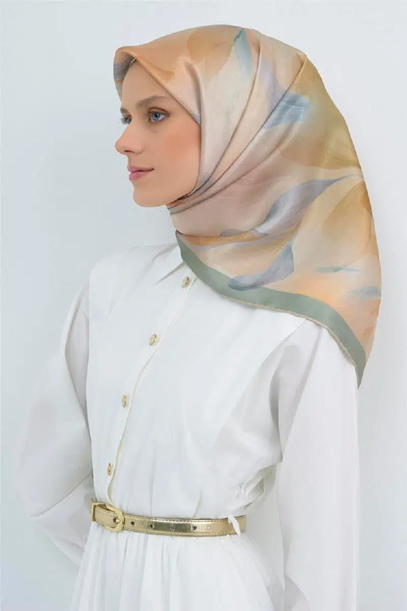 9519 ARMİNE SAF İPEK EŞARP - 37