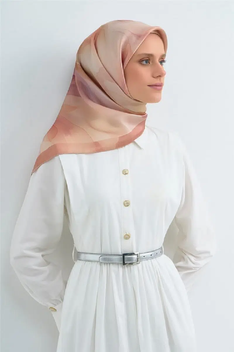 9519 ARMİNE SAF İPEK EŞARP - 32