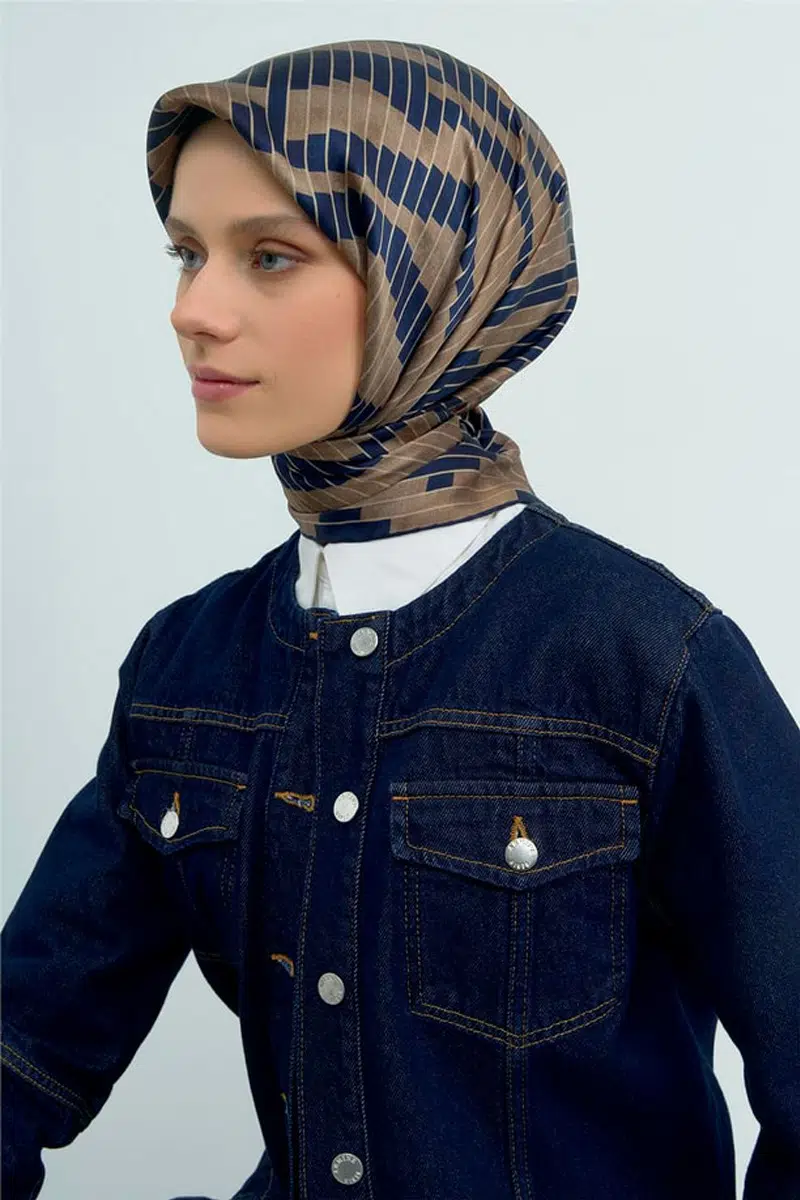 9525 ARMİNE SAF İPEK EŞARP - 83