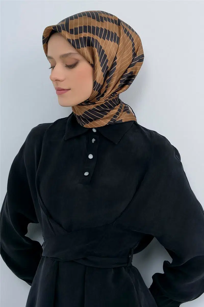 9525 ARMİNE SAF İPEK EŞARP - 82
