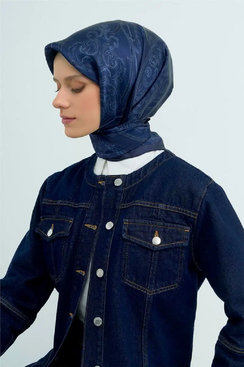 9537 ARMİNE SAF İPEK EŞARP - 21
