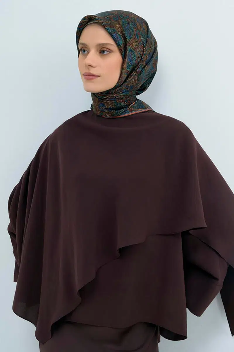 9540 ARMİNE SAF İPEK EŞARP - 04