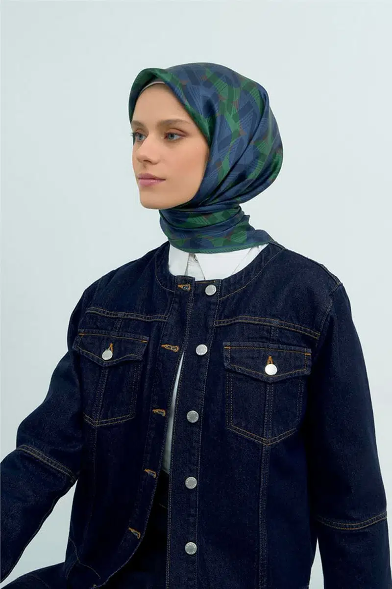 9541 ARMİNE SAF İPEK EŞARP - 87