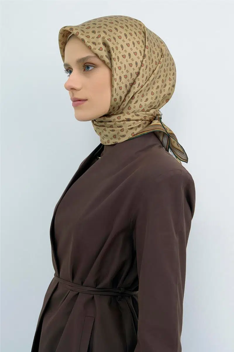 9548 ARMİNE SAF İPEK EŞARP - 81