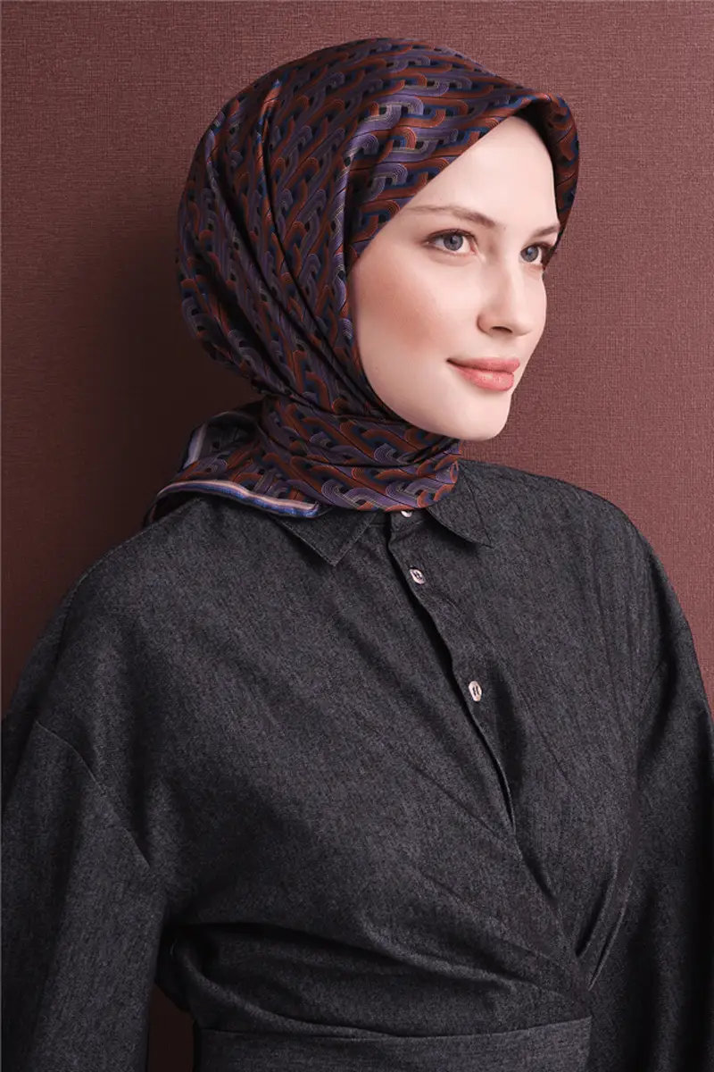9604 ARMİNE SAF İPEK EŞARP - 31