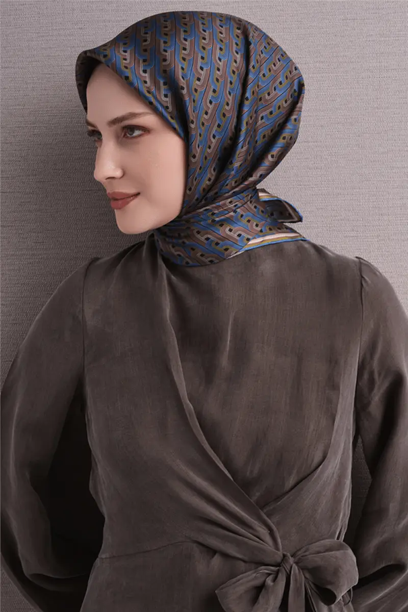 9604 ARMİNE SAF İPEK EŞARP - 35