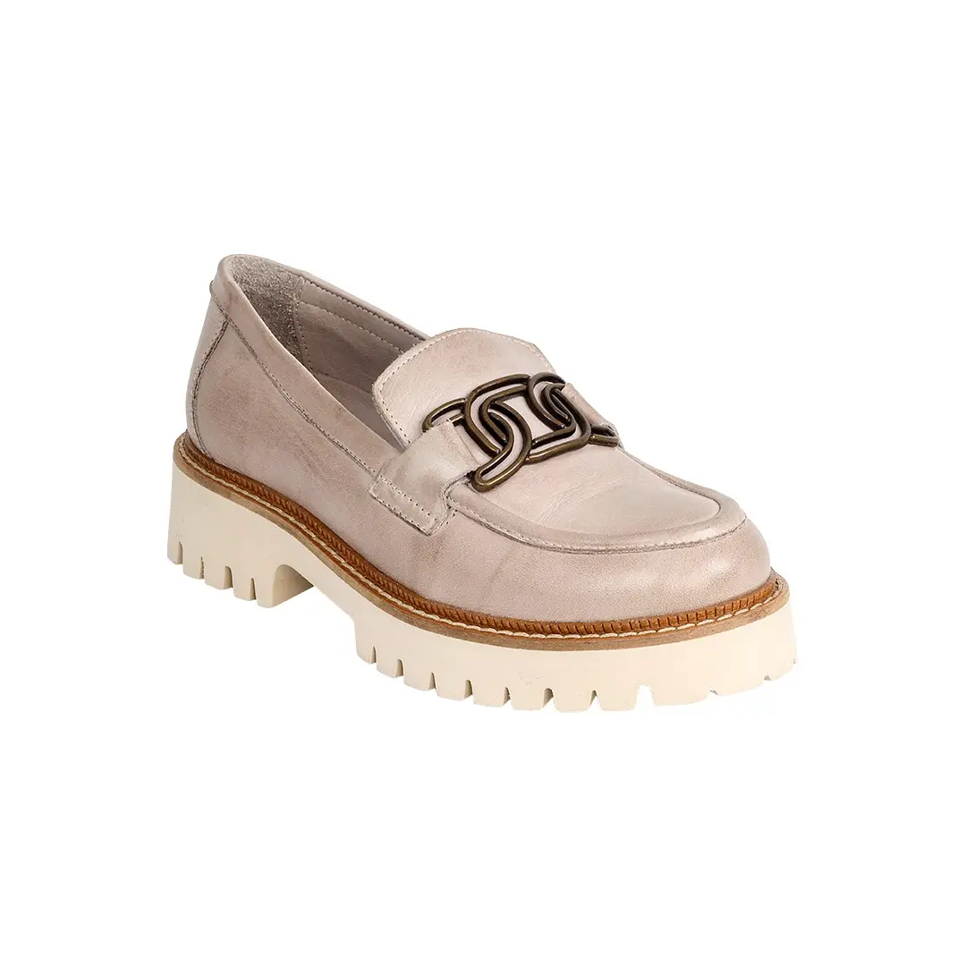 D24YA-3165 MAMMAMİA AYAKKABI - SILVER GREY