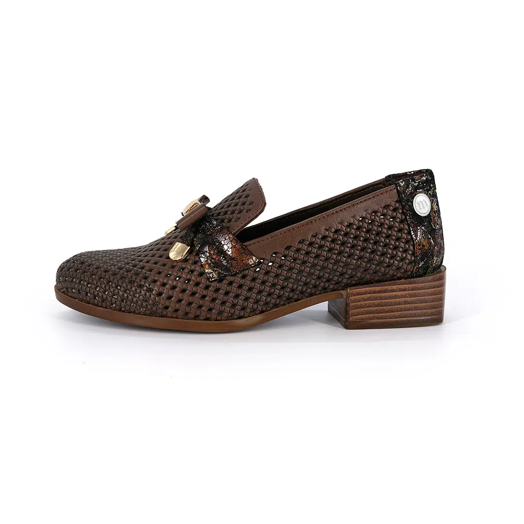 D26YA-3310 MAMMAMİA AYAKKABI - KAHVE PEN PRALINE/BASKI 3 KAHVE