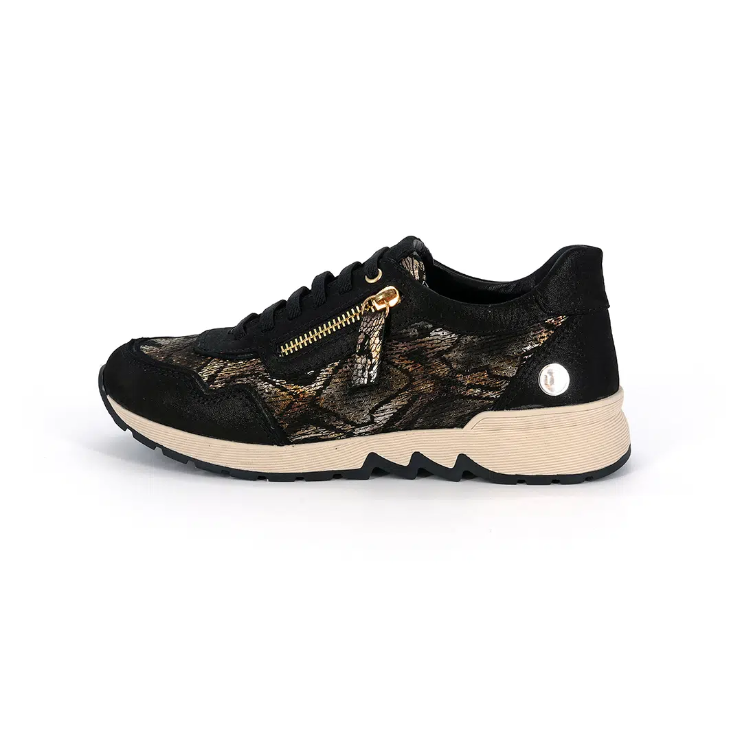 D26YA-3970 MAMMAMİA AYAKKABI - ANAKONDA SİYAH GOLD/SİYAH AYS