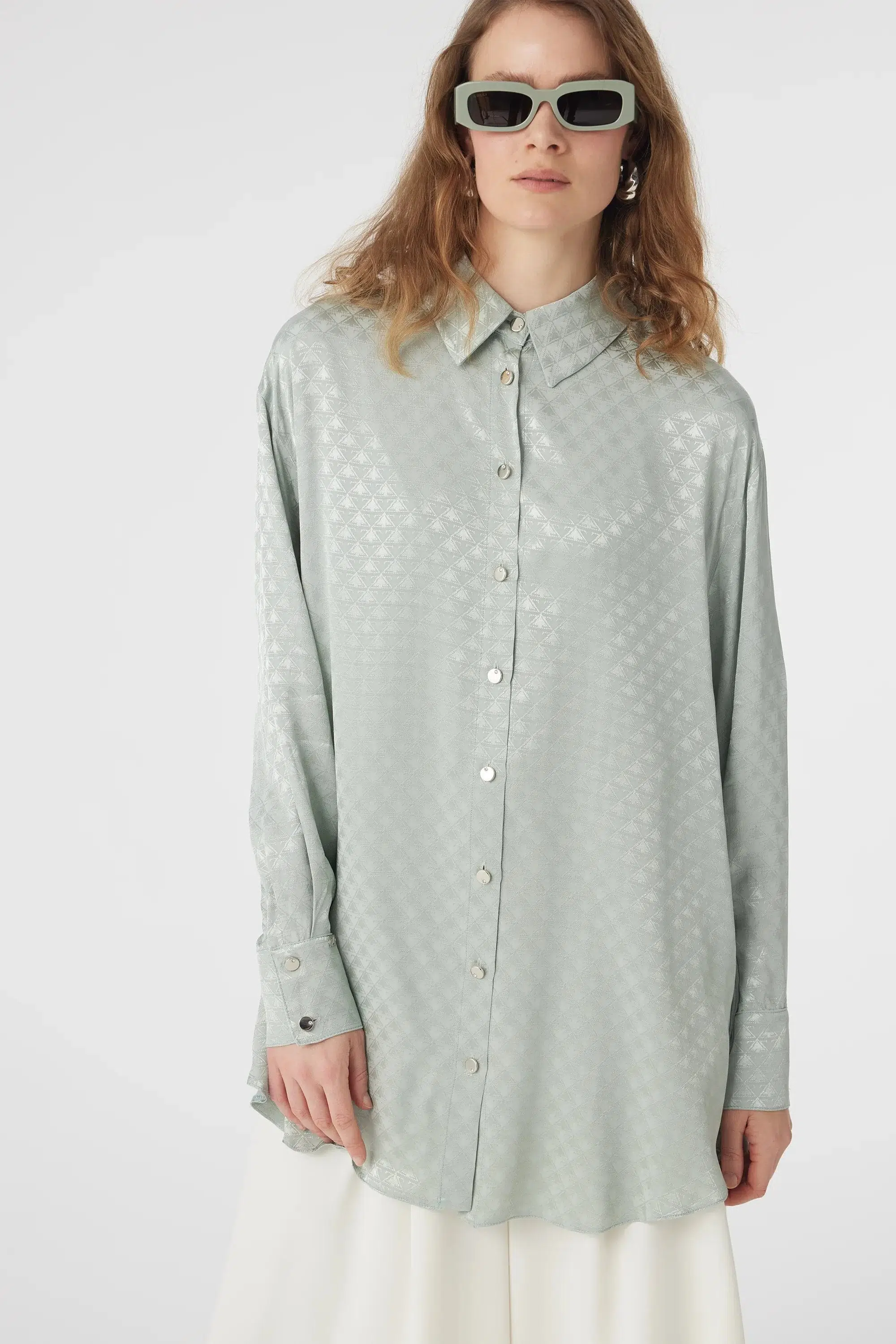 G-0120 ZÜHRE GLAZE GÖMLEK