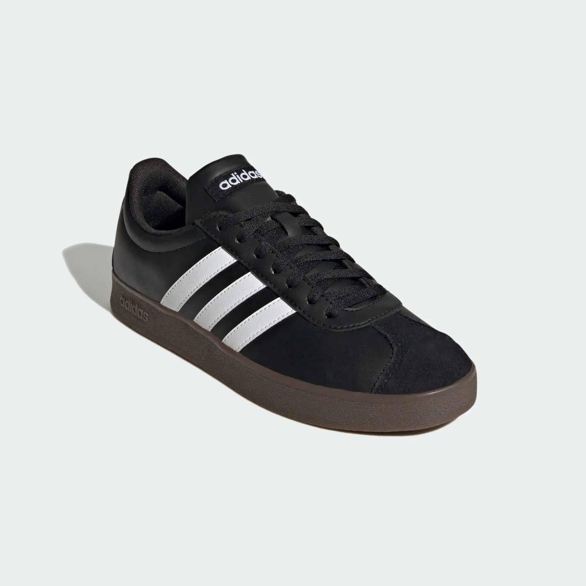 ID3715 ADİDAS VL COURT BASE AYAKKABI - CBLACK/FTWWHT/CBLACK