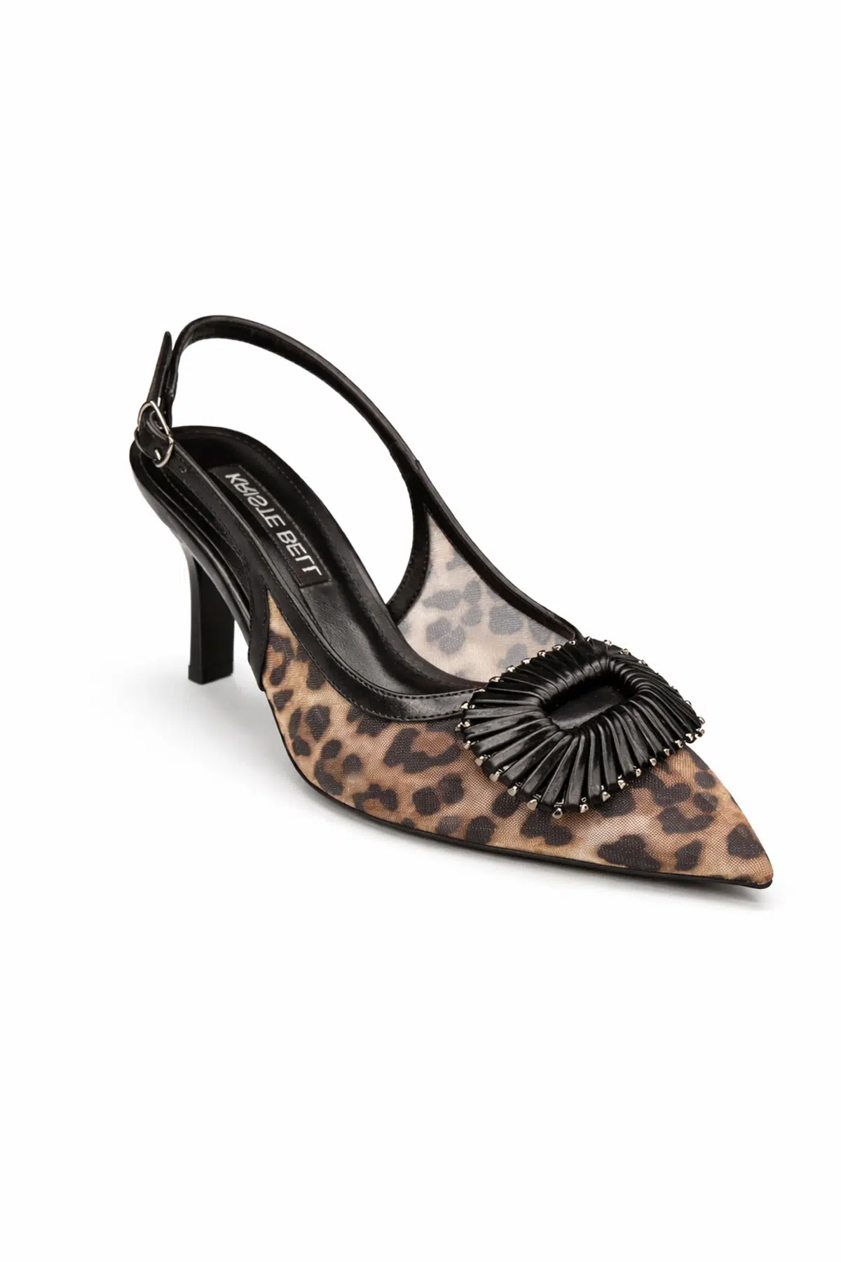 K262-0529-05 KRISTE BELL AYAKKABI - LEOPAR SİYAH