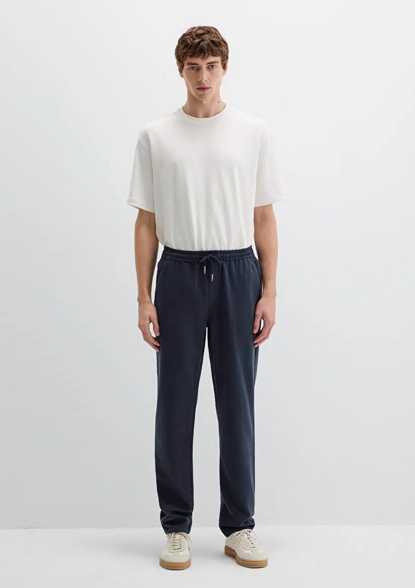 M0010168 MAVİ JOGGER PANTOLON - GÖKYÜZÜ LACİVERT