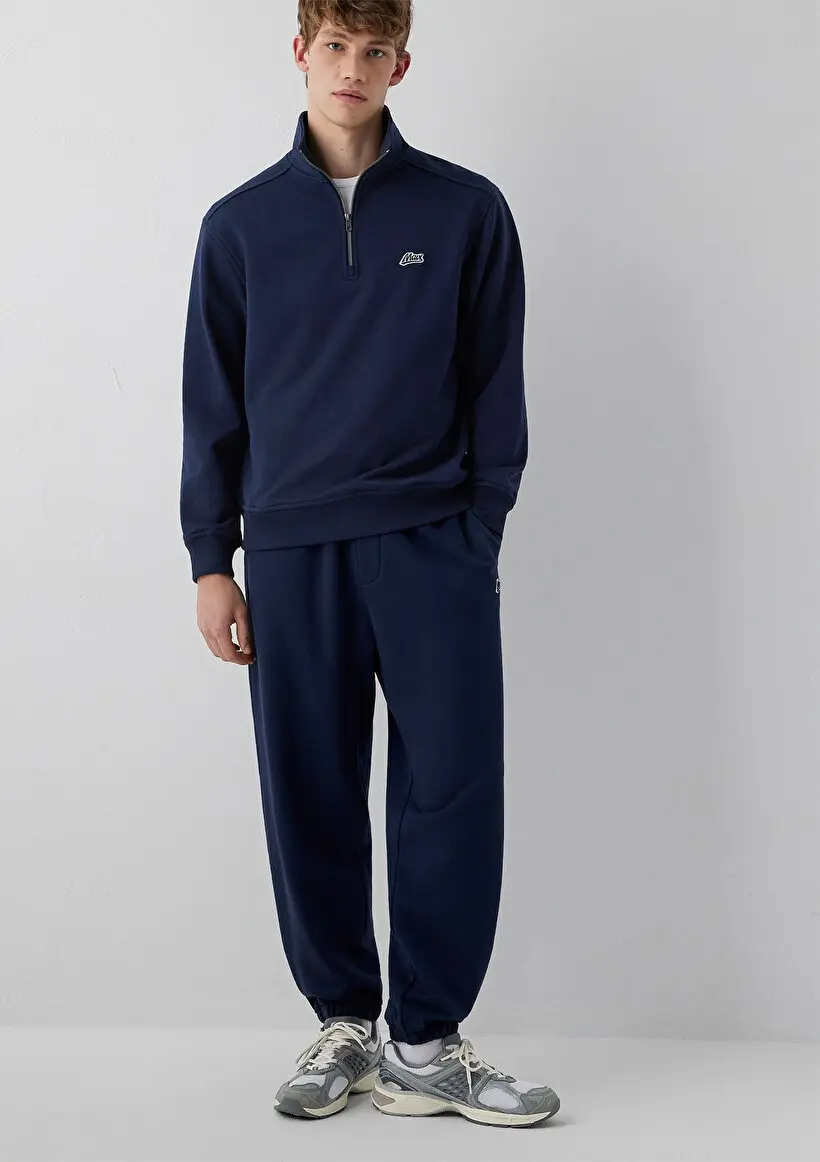 M0010608-70490 MAVİ ÖRME PANTOLON