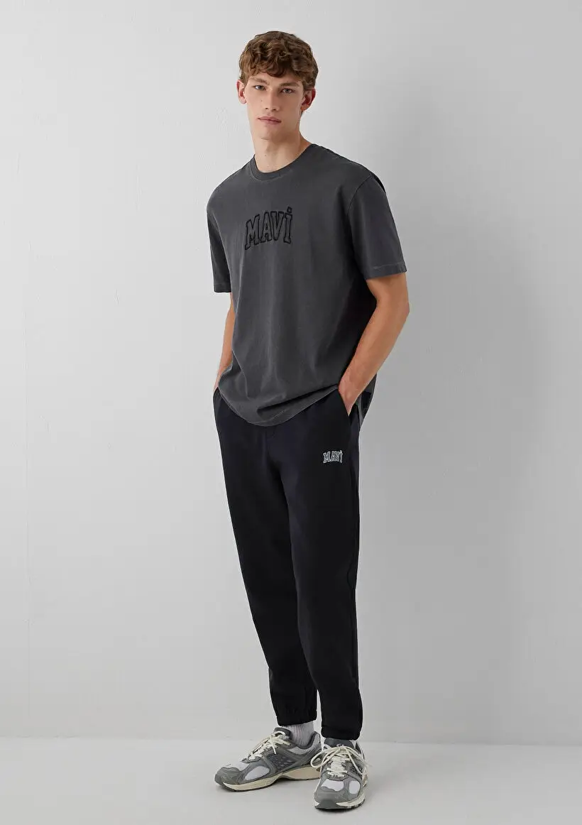 M0010640-900 MAVİ ÖRME PANTOLON