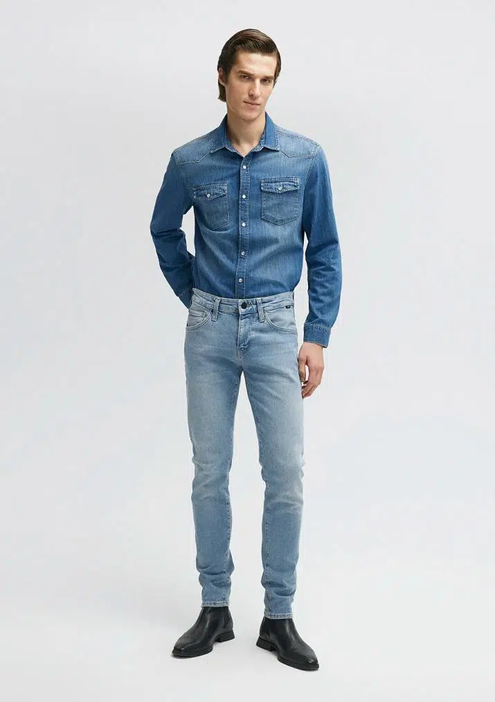 M001070-33974 MAVİ KVÇ İNDİGO SHADED 90'S URBAN PANTOLON