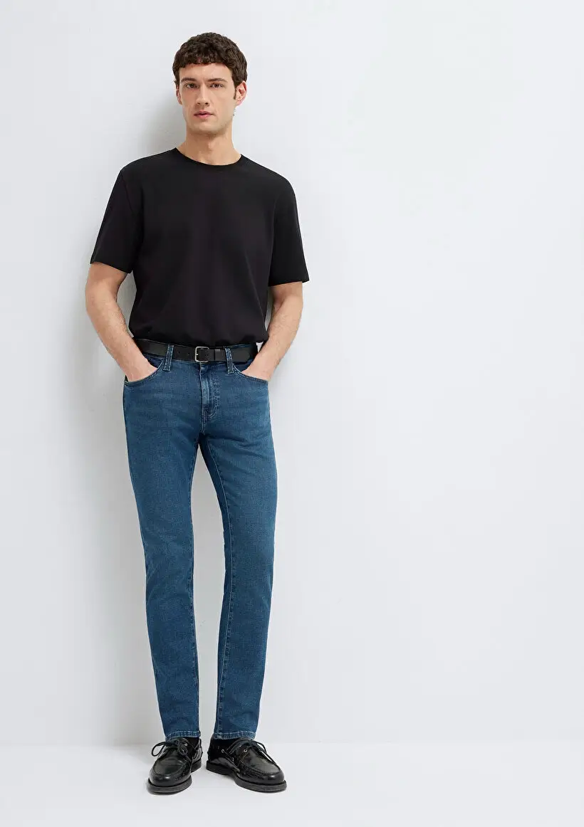 M00351A3285 MAVİ MARCUS DARK MOCCA MAVİ BLACK PANTOLON - MAVİ-BLACK