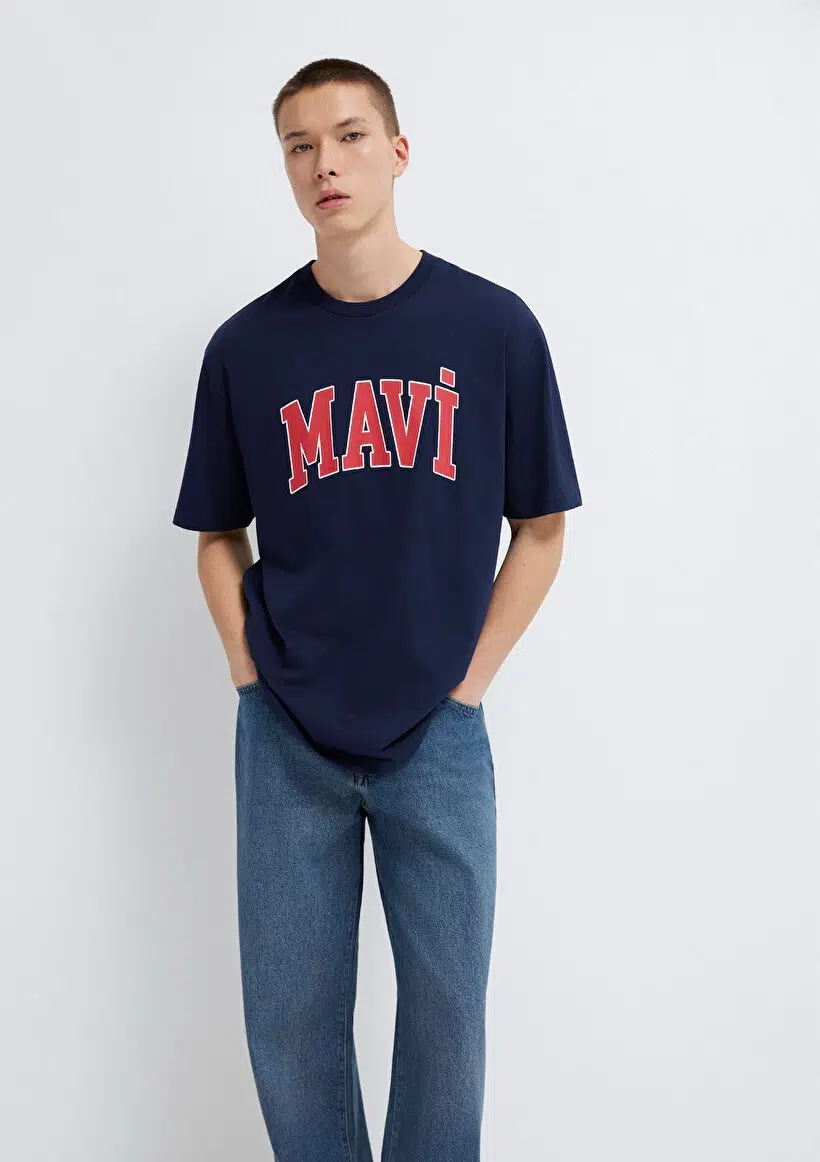 M0611711-84371 MAVİ T-SHIRT - K.LACİ