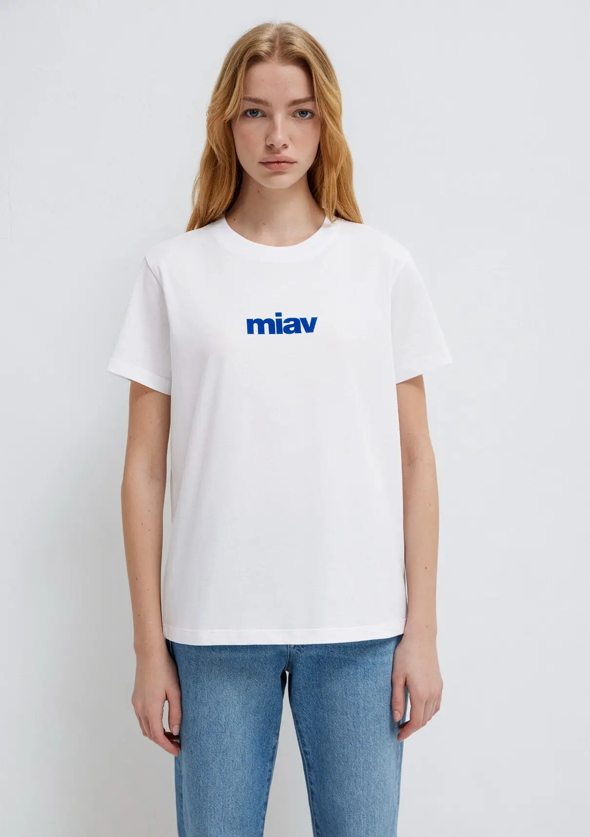 M1610622-620 MAVİ BASKILI T-SHIRT