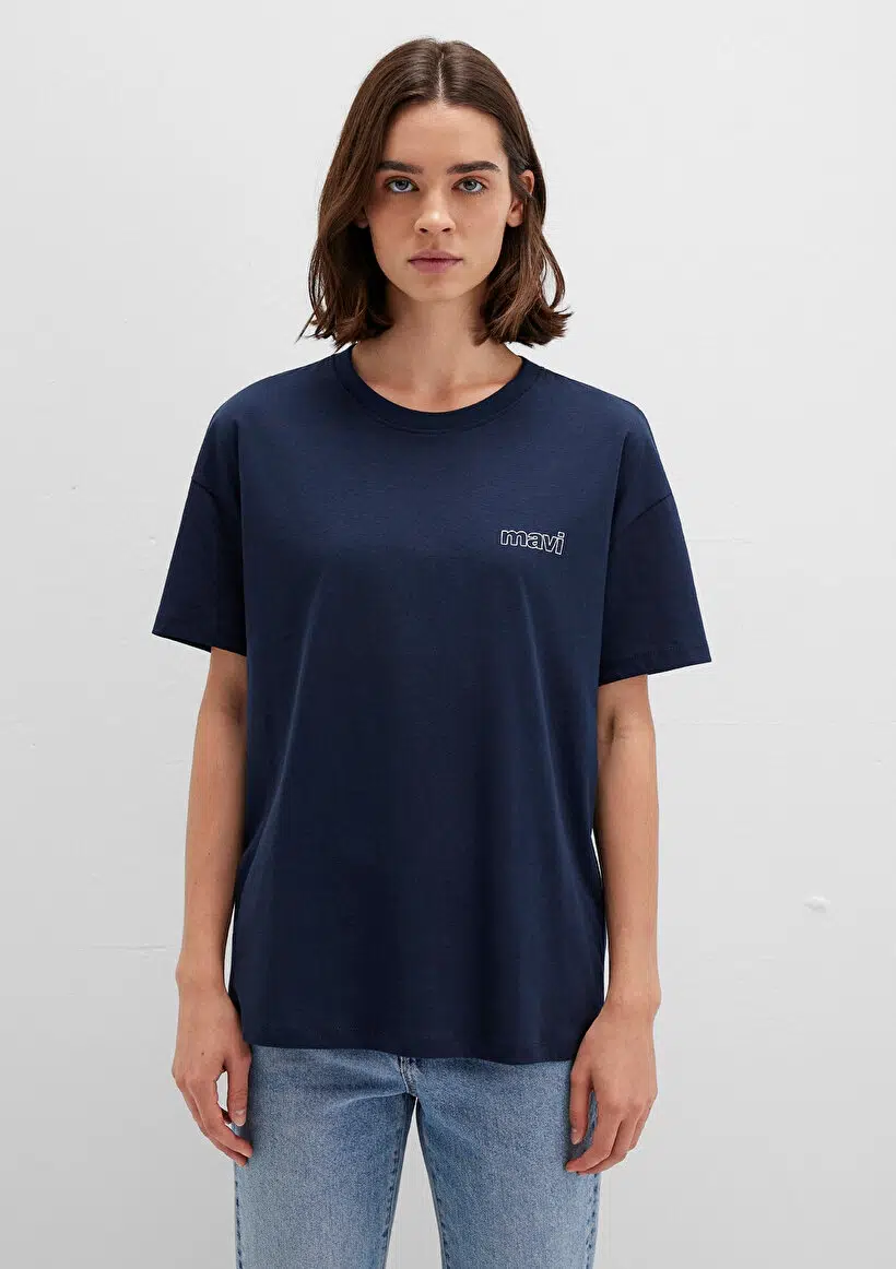 M1611309-70490 MAVİ -TSHIRT