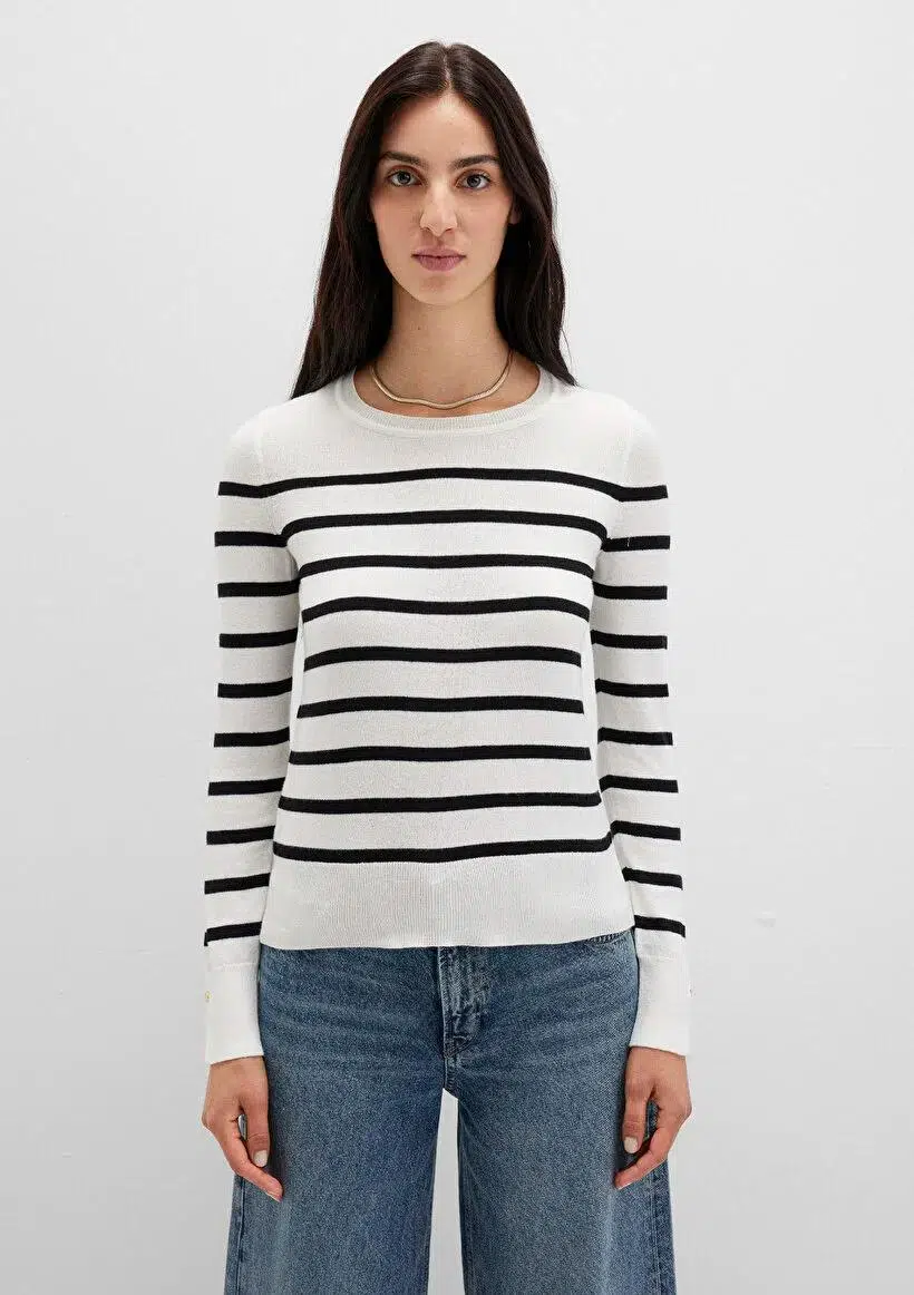 M1710545-85407 MAVİ BASİC KAZAK