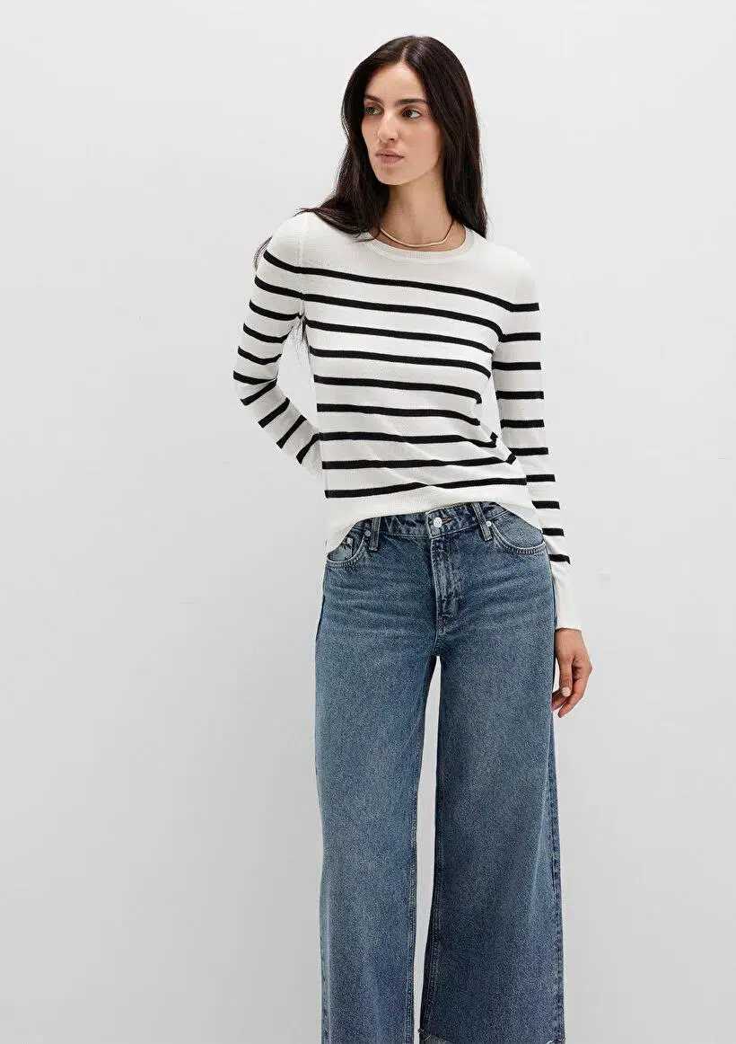 M1710545-85407 MAVİ BASİC KAZAK