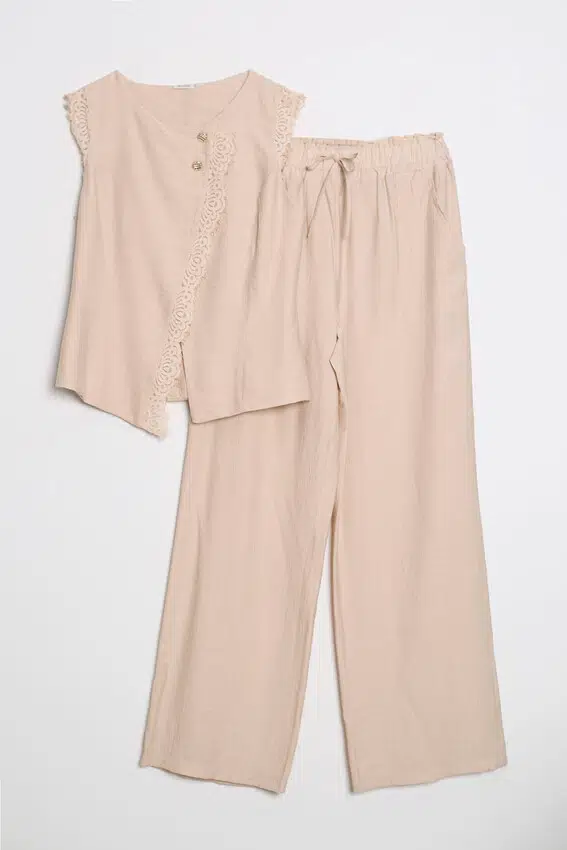 M38474 ROBİN YELEK PANTOLON TAKIM