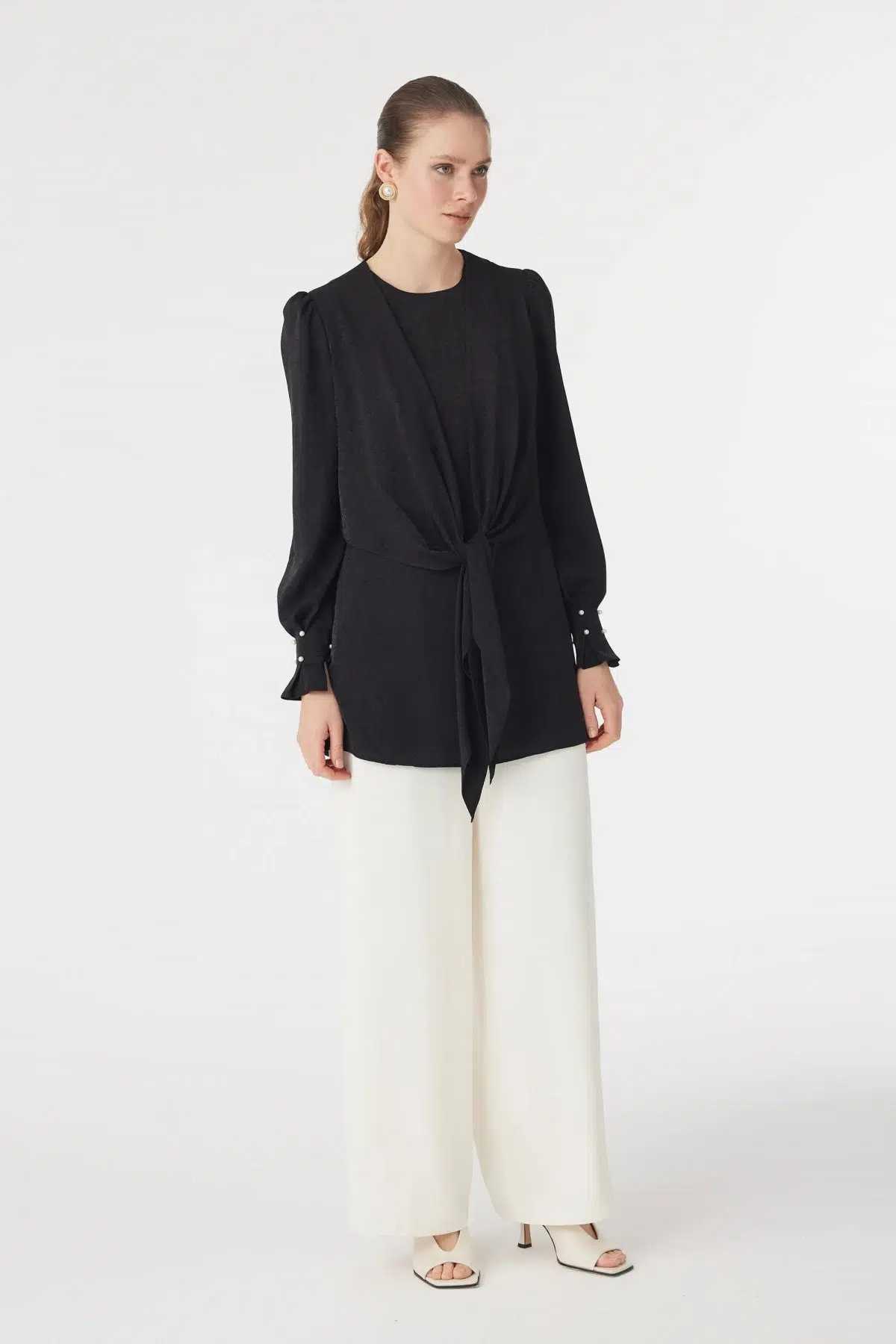 TK-1142 ZÜHRE CLYRA TAKIM - SİYAH