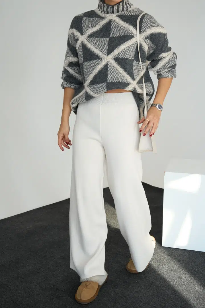 TK241197 QUSTYLE BOĞAZLI BAKLAVA DSN. KAZAK