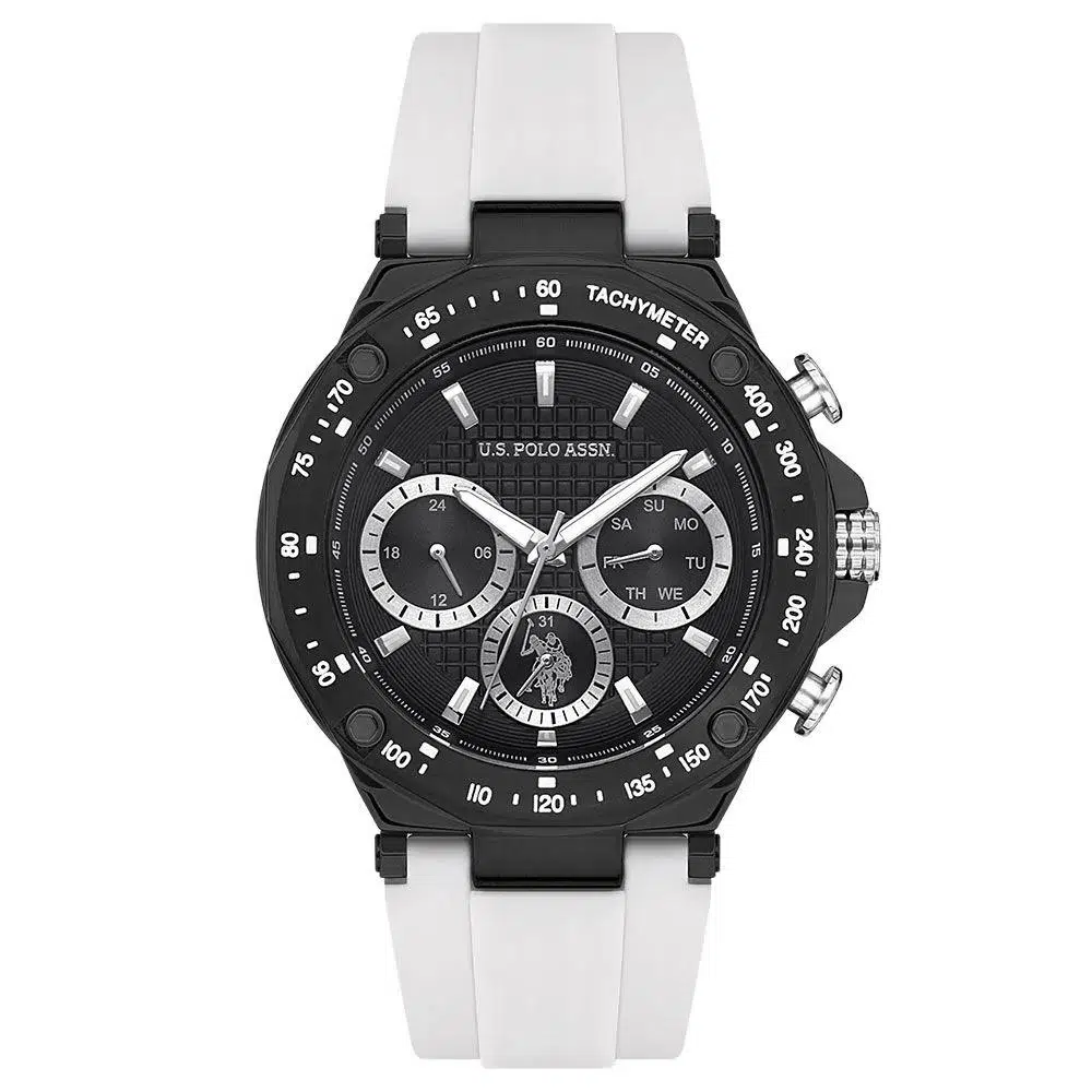 USPA1076-03 USPA SAAT - WHITE SİLİKON