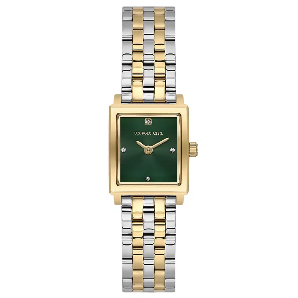 USPA2107-02 USPA SAAT - ALTIN RENGİ-METALİK GRİ