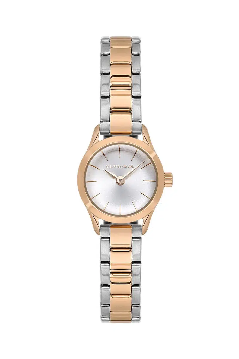 USPA2127-04 USPA SAAT - ROSE GOLD-METALİK GRİ